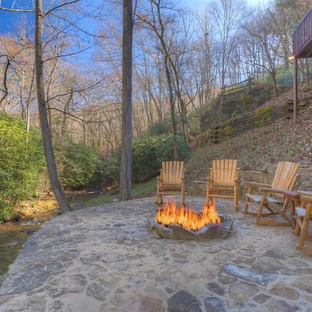 Rushing Waters - Creekside Cabin In North Ga ブルーリッジ山脈 エクステリア 写真